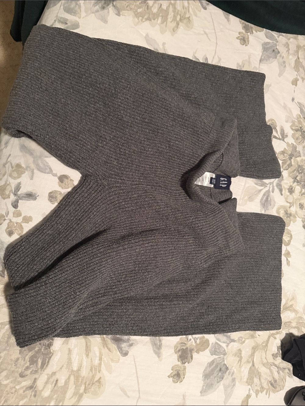 GAP womens Charcoal knit lounge pants
